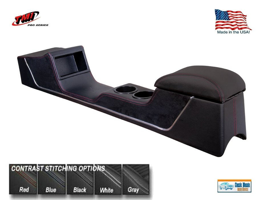 Full Length Sport R Console for 1967 - 68 Mustang Coupe, Fastback with AC