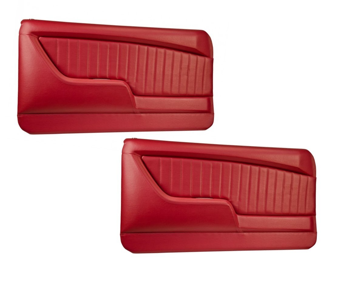 Sport II Molded Door & Quarter Panel Set - Red - for 1968 Camaro by TMI 