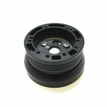 1960 - 69 Chevy C10 Pick-Up Truck Six Hole Black Billet Steering Wheel Adapter