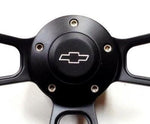 1960 - 69 Chevy CK Series Pick Up Truck Wood Steering Wheel, Adapter, Chevy Horn