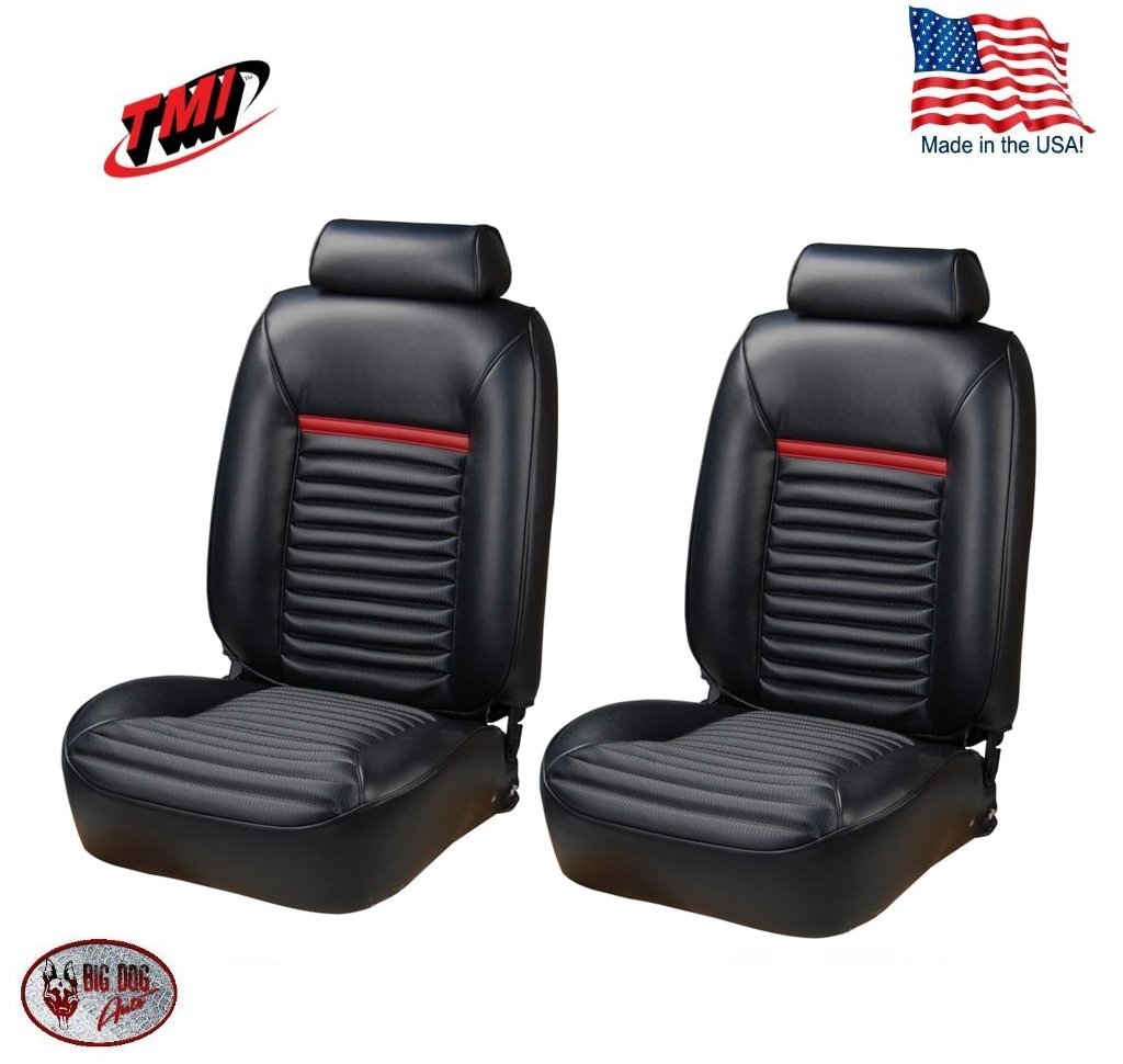 1981 - 93 Fox Body Mustang Convertible Low Back MACH I STYLE F/R Seat Upholstery