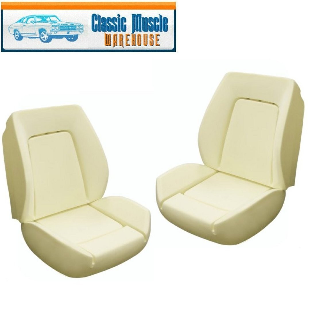 1969 Camaro Sport Front Bucket Seat Foam for TMI Sport R Series Upholstery