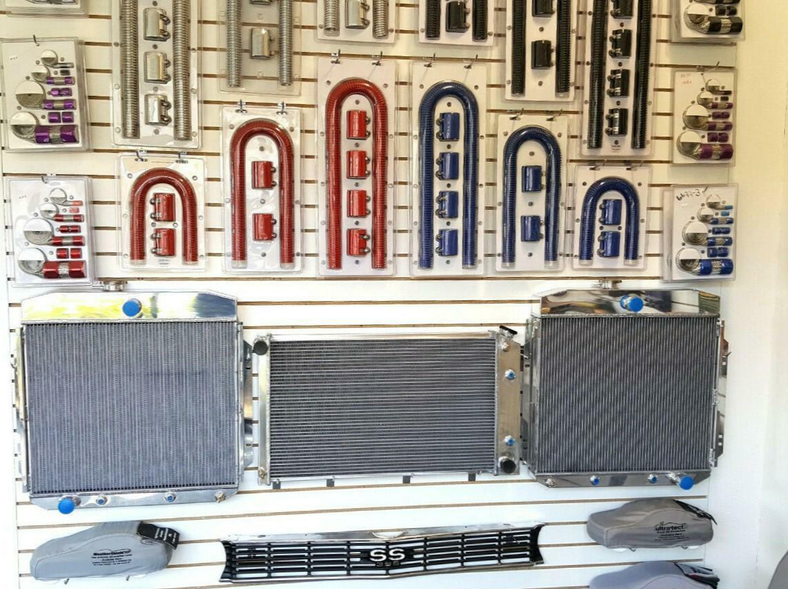 1958 - 1972 GM; Kick Panel Speaker Grills; 4" x 6"; Pair- Natural Steel Finish