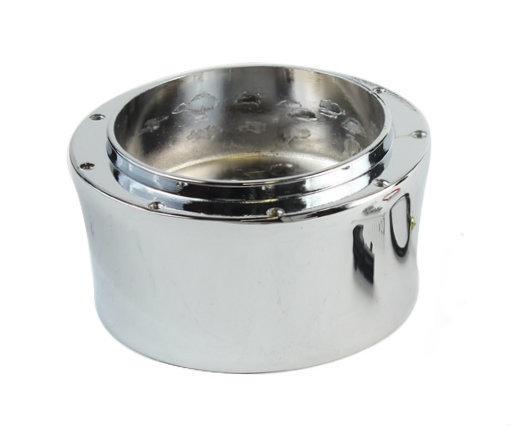 Chrome Steering Wheel Adapter 9 Hole Flaming River, Ididit Aftermarket GM Spline