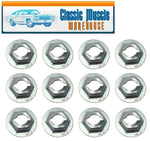 Speed Nut 1/4" Self Thread Cutting 12 Piece Set - Chevy, Pontiac, Oldsmobile GMC