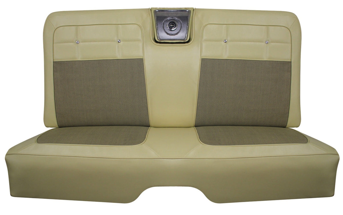 1962 Impala Coupe Rear Bench Seat Upholstery in Your Choice of Color