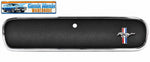 1965 Mustang Glove Box Door & Emblem, Standard Black Curved by ACP, Ships Free