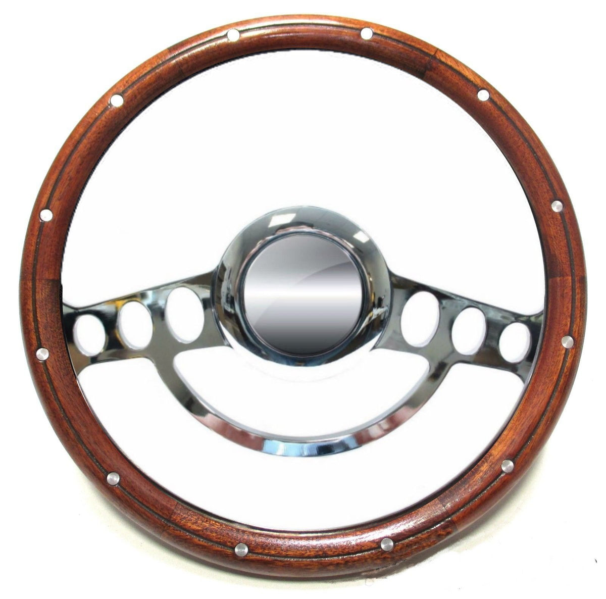 1955 - 1960 Chevy Pick Up w/ Aftermarket GM Column Wood & Billet Steering Wheel