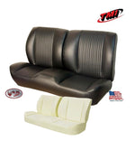 1964 Chevelle, El Camino Sport Front Seat Upholstery + Foam, Made by TMI in USA