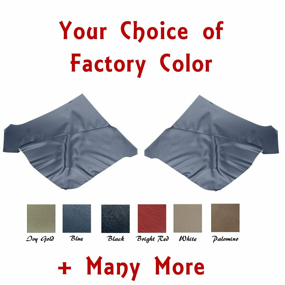 1964 - 1966 Mustang Convertible Rear Quarter Trim Uholstery - Any Color