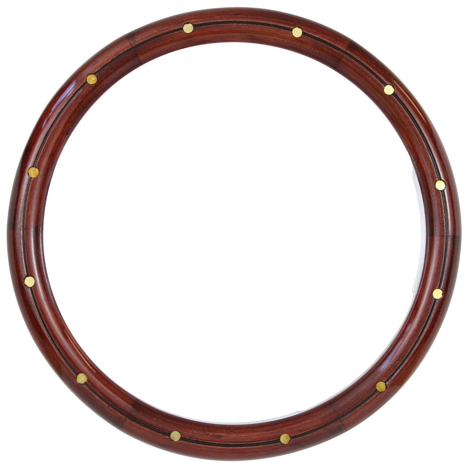 Replacement Wood Steering Wheel Half Wrap - Real Wood - for Forever Sharp Wheels