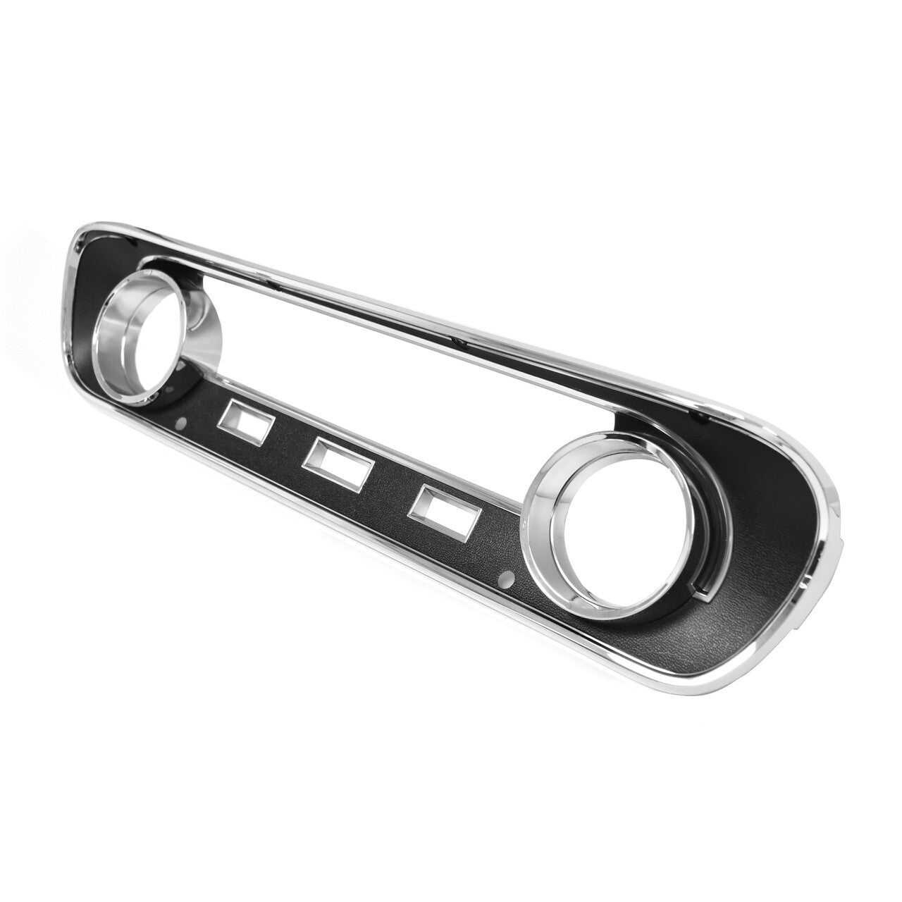 1965 Mustang Black  Instrument Bezel Standard Style
