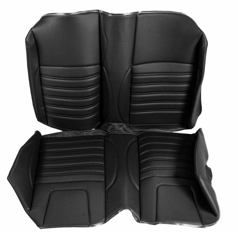 Pro-Series Rear Seat Upholstery for 1962-1965 Chevy II Nova, Black