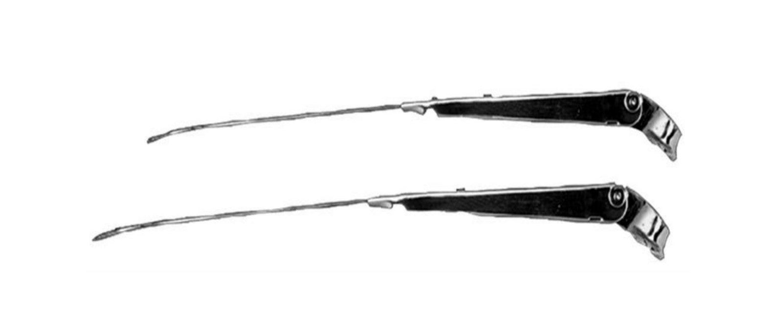 1967-69 Camaro, Firebird, 1966 - 67 Chevelle Chrome/Stainless Steel Wiper Arms