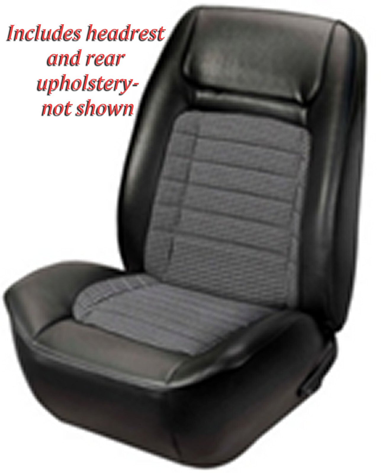 1969 Camaro Coupe Front/Rear SPORT II DELUXE Houndstooth Upholstery & Foam