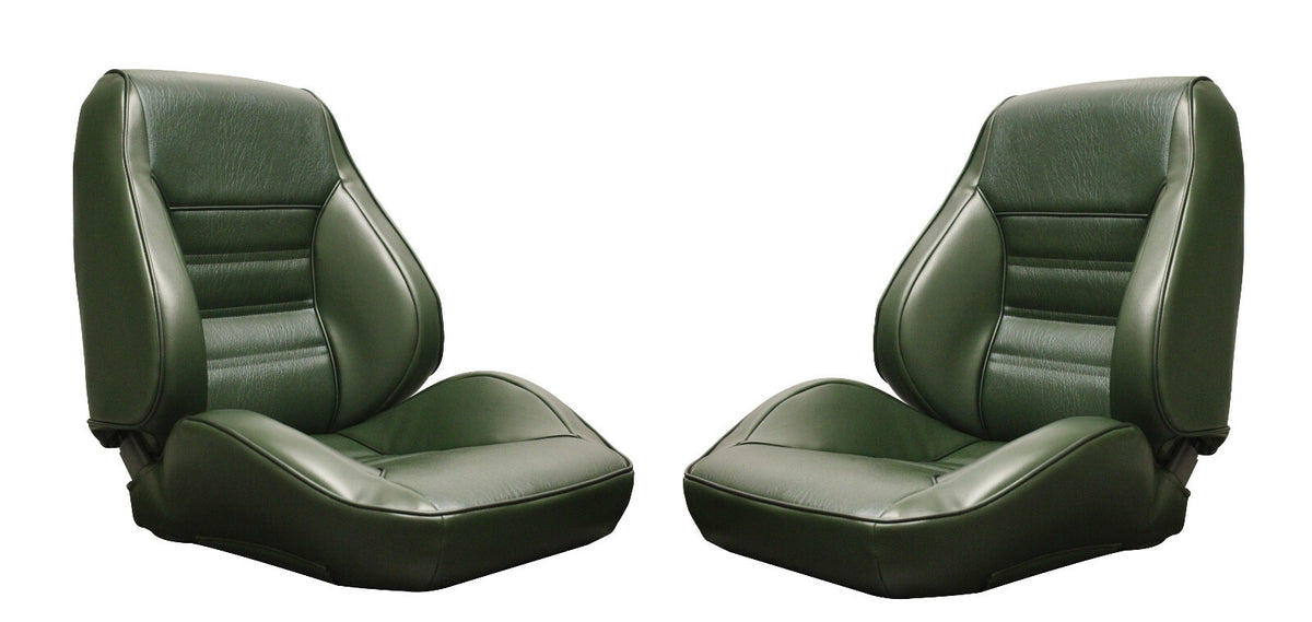 Standard Touring II Fully Assembled Seats  1971-73 Mustang - Choice of Color