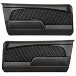 1967 - 68 Mustang Molded Sport R Door & Quarter Panel Set - Your Choice of Stitc