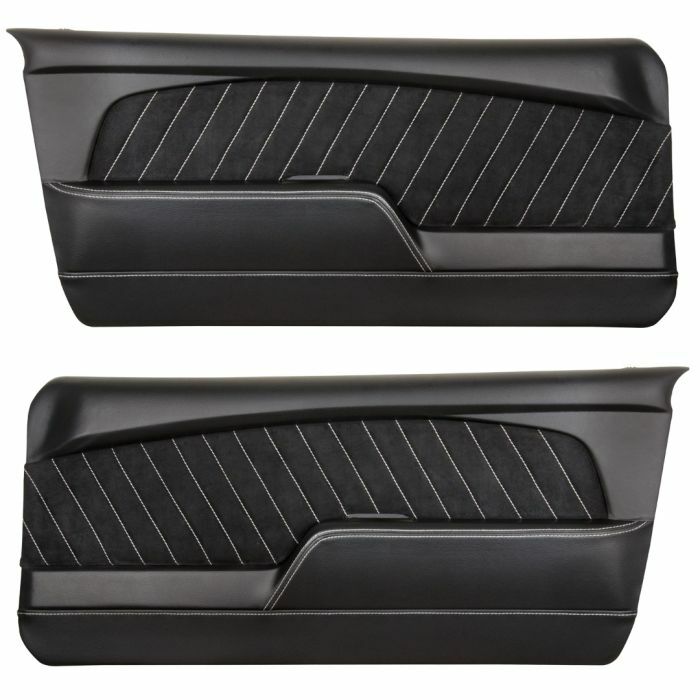 1967 - 68 Mustang Molded Sport R Door & Quarter Panel Set - Your Choice of Stitc