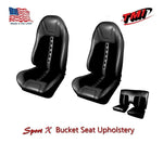 Sport X Front & Rear Seat Upholstery for 1971 - 81 Camaro by TMI - Made in USA  
