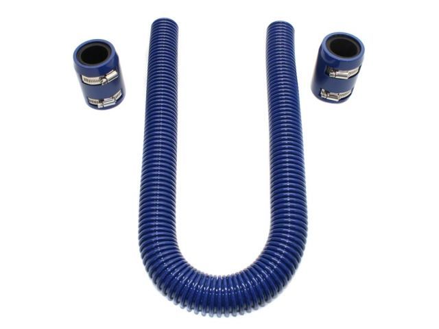 36" Radiator Hose -- Blue -- Universal for Ford, Chevy, Dodge, etc. Ships Free