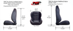 TMI Pro Series Sport XR Highback Bucket Seats for 1966 - 1976 Dodge Charger
