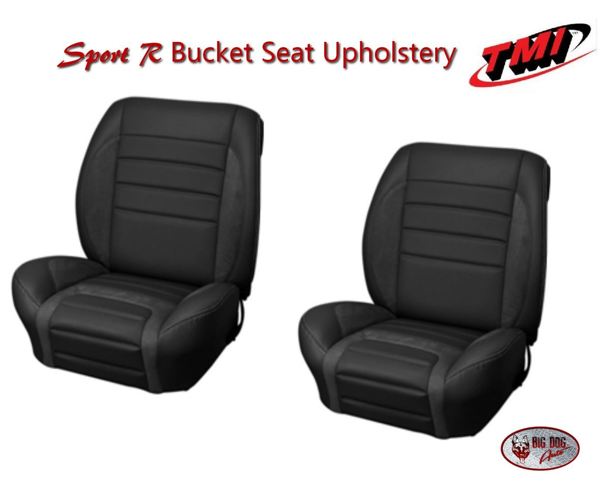 Sport R Front & Rear Seat Upholstery Set for 1965 Chevelle Convertible - by TMI