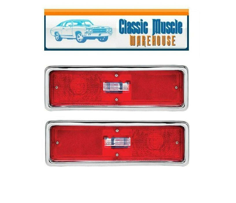 OER 5954172 5964171 - 1970 & 1971 Chevrolet  Nova Tail Lamp Assembly Set - PAIR