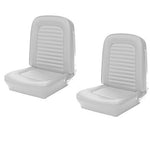 1964 &1965 Mustang Fastback Seat Upholstery White Front & Rear