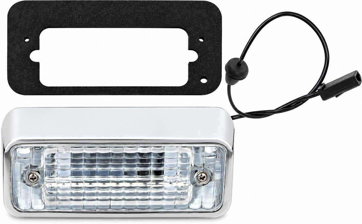 1969 Camaro RS Back Up Light Assembly Set, Bezels, Lens, Right & Left