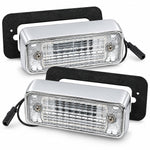 1969 Camaro RS Back Up Light Assembly Set, Bezels, Lens, Right & Left