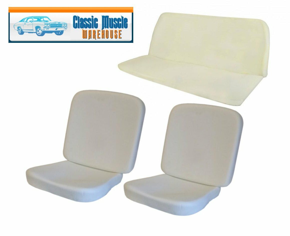 1956 - 64 VW Bug Front and Rear Molded Seat Foam Set