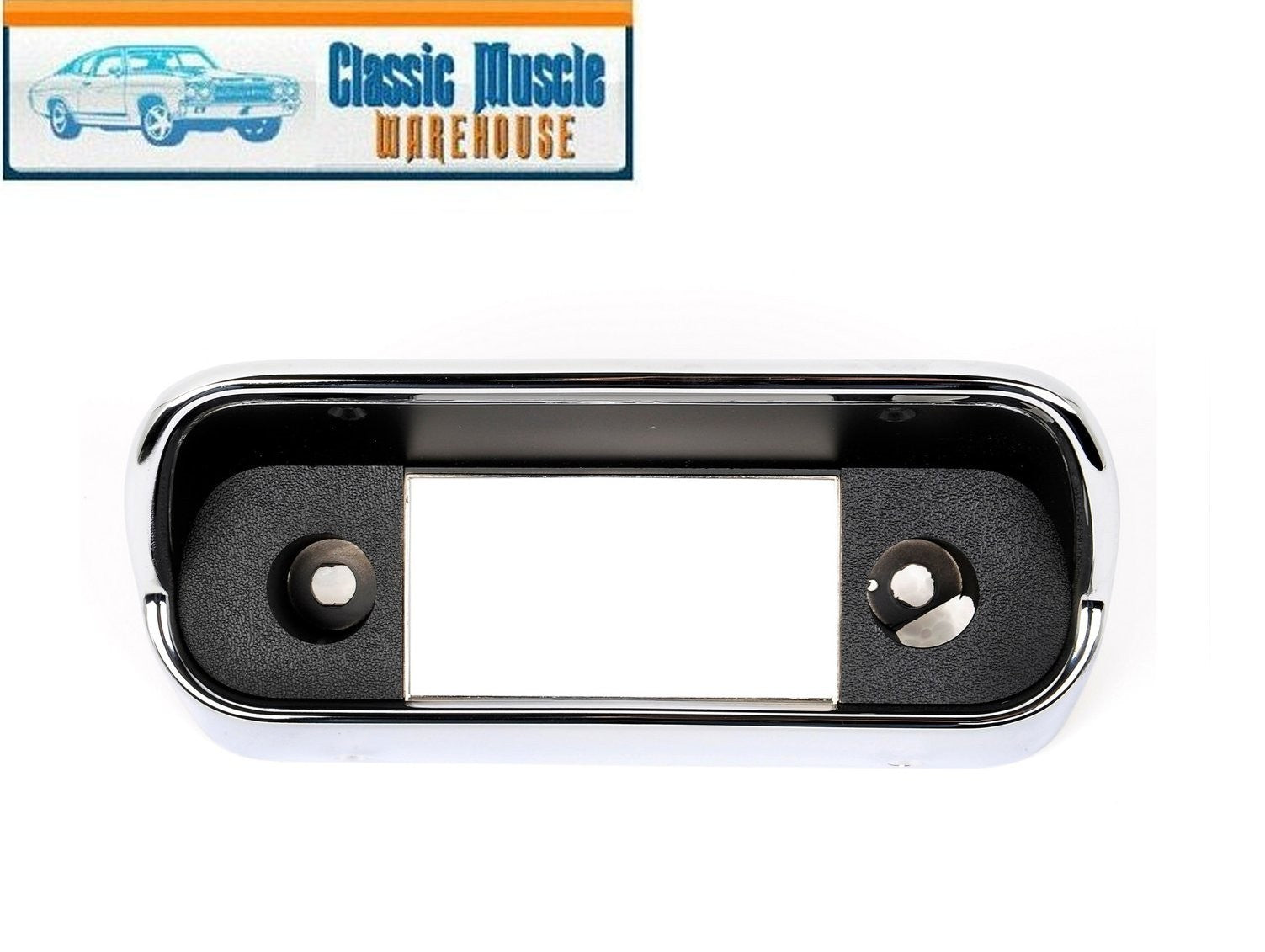 1967 - 1968 Mustang & Cougar Replacement Radio Bezel - Non Console Models ONLY