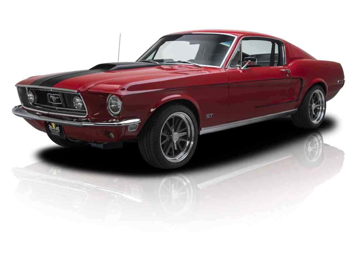 1968 Mustang Chrome Vent Window Handles - Pair
