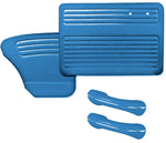 1958 - 64 VW Bug OEM Classic Seat Upholstery and Door Panel Set - Water Blue