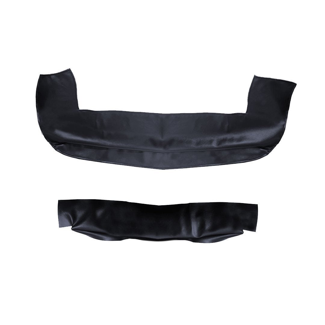 1964 - 1968 Mustang Convertible Well Liner Set - Black By TMI