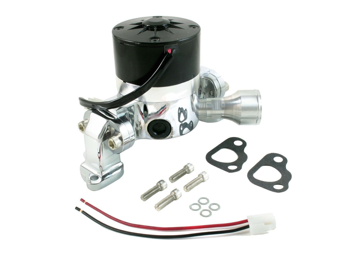 Chrome Electric Water Pump for Ford Small Block 351C  Hi-Flow Racing water Pump