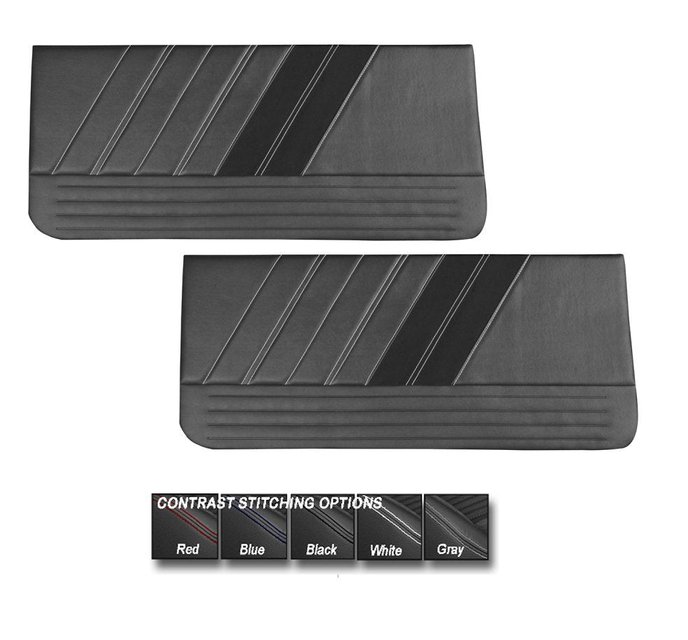 Sport R Door Panels - Custom Made for 1967 Camaro by TMI - Made in the USA