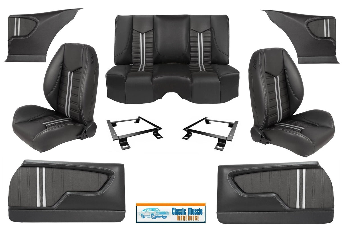 TMI Pro Series Sport SS Seat & Panel Interior Package for 1968-72 Chevy II Nova