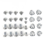 1965 - 68 Ford Mustang Bumper Bolt Kit Deluxe 28pc Kit W/ Wave Washers Stainless