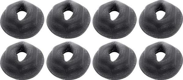 Speed Nut for 3/16" Stud - Self Threading - 8 Piece Set; with Rubber Pad - GM