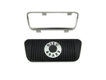 1965 1966 1967 Ford Mustang Replacement Disc Brake Pedal Pad w/SS Trim - Auto