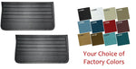 1965 Chevelle, El Camino Door Panel Set in Your Choice of Factory Colors (DI)