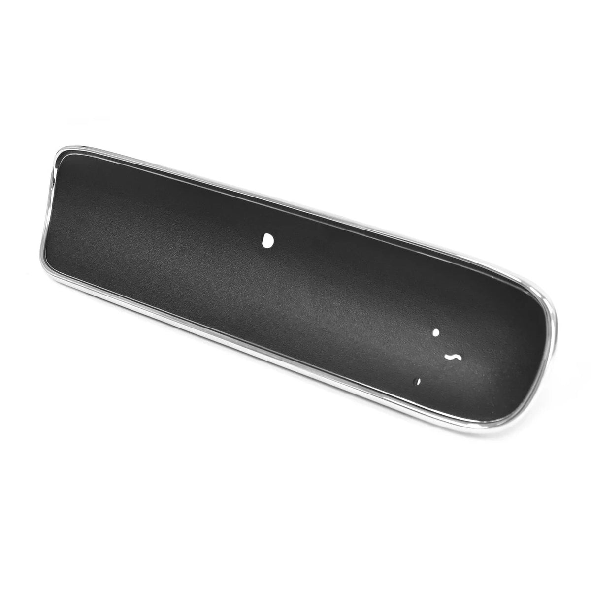 1965 Mustang Glove Box Door & Emblem, Standard Black Curved by ACP, Ships Free