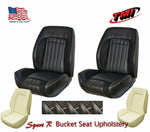 Sport R Front Bucket Lowback Upholstery + Foam for 1970 Camaro -TMI Products