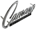 1968 - 69 Camaro by Chevrolet Header/Deck Emblem Set, Pair, #3916654