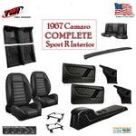 CUSTOM ORDER Complete SPORT R TMI Interior for 1967 Camaro Coupe, 48" Rear Seat