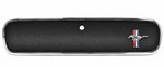 1965 Mustang Glove Box Door & Emblem, Standard Black Curved by ACP, Ships Free