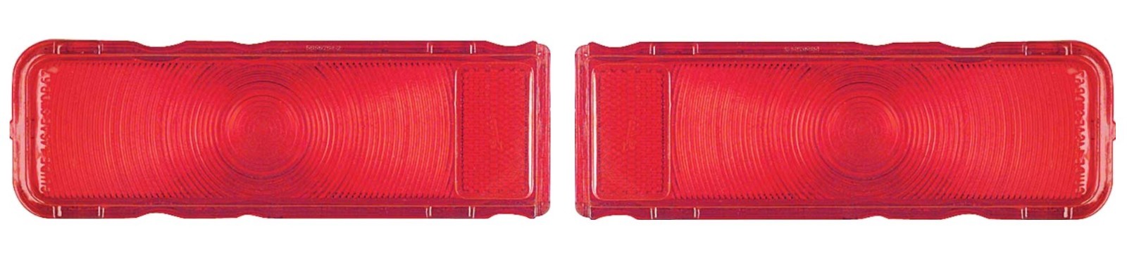 1967 Camaro Replacement Tail Light Lens Set - Standard - 5959294