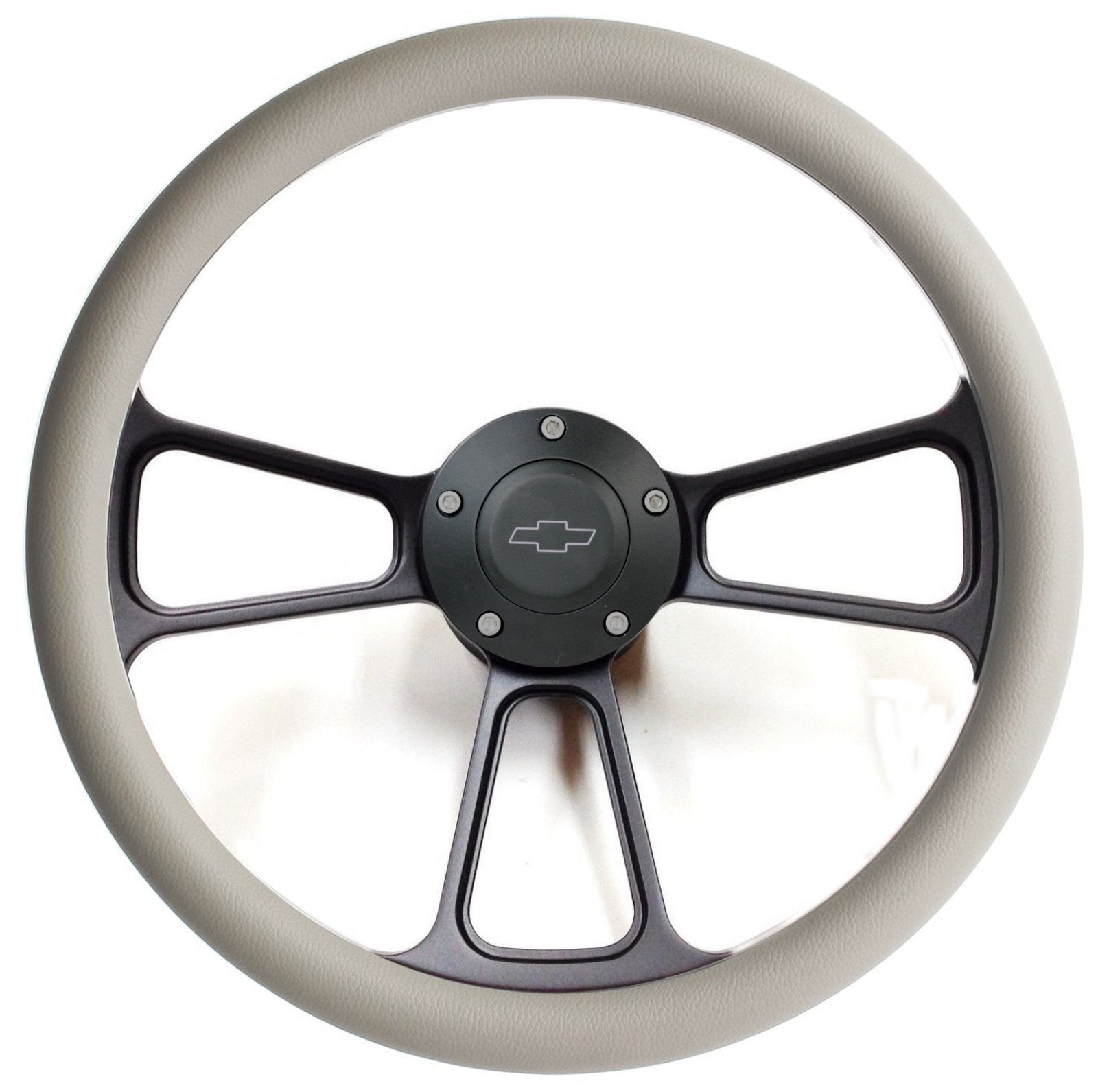 1974 - 1994 Chevy C/K Series Pick-Up Truck Gray on Black Steering Wheel Kit