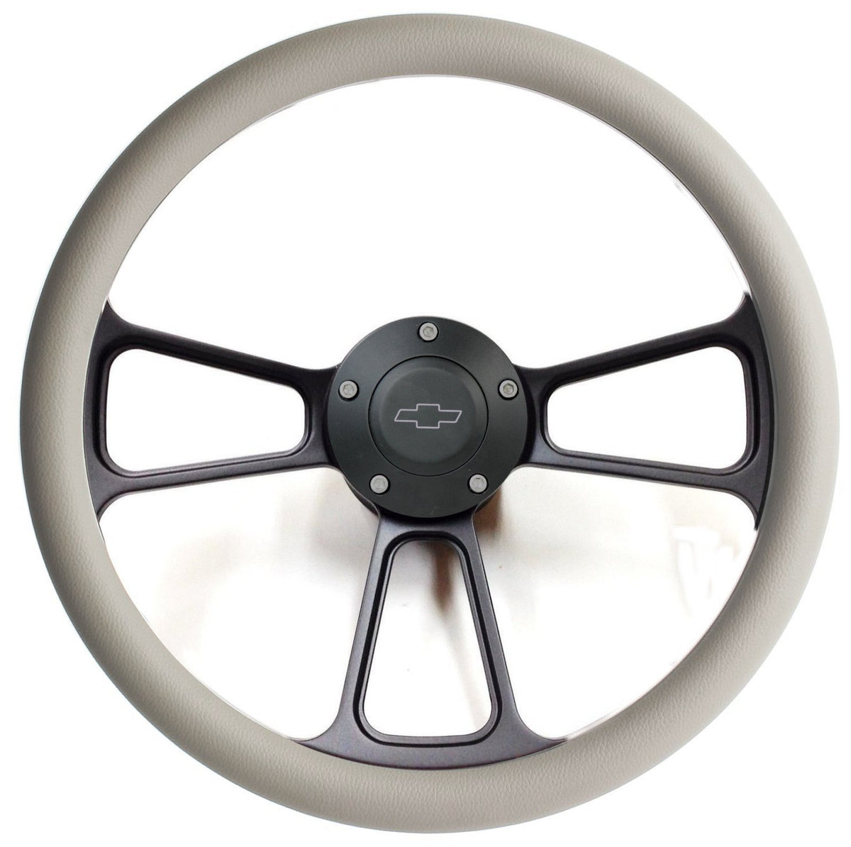 1974 - 1994 Chevy C/K Series Pick-Up Truck Gray on Black Steering Wheel Kit